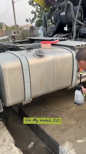 Truck Fuel Tank Cleaning ASMR_ The Ultimate Deep Clean #asmrcleaning #satisfying #satisfyingvideos.mp4 | On my watch 3.0