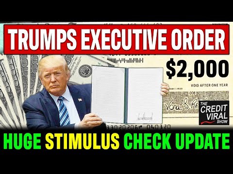 TRUMPS EXECUTIVE ORDER! $2000 Stimulus Check Update | No More Congressional Approval?
