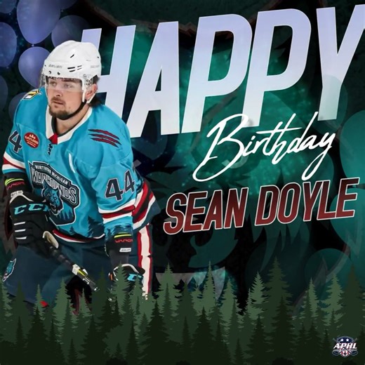 🎉 HAPPY BIRTHDAY, #44 SEAN DOYLE! 🎉 Join us in wishing a very Happy Birthday to our defenseman, #44 Sean Doyle! 🏒 Sean brings grit, hustle, and heart to every shift and today we celebrate his birthday!! Drop a 🎂 or 🏒 in the comments to show some love to #44 on his big day! #HappyBirthday #44seandoyle #SeanDoyle #Defenseman #BlueLine #TeamFirst #PackMentality #UpNorthHockey #Warhounds PHOTOCREDIT: RD Sports Photo - Rob DeForge | Northern Michigan Warhounds