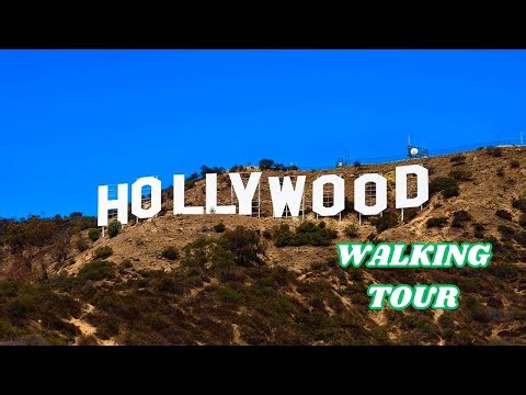 Griffith Observatory Walk | Hollywood Sign & Los Angeles Skyline in 4K | Calm City Views