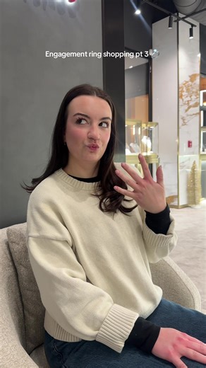 Engagement ring shopping pt 3!! & the final part 🫶 this was such a fun process and I know my boyfriend is going to do so well 💍 #engagedtiktok #engagementrings #egagement #boston #ringshopping