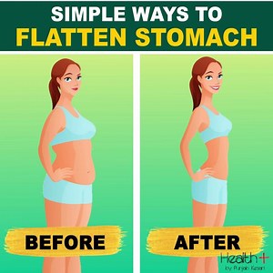 1.3M views · 30K reactions | Simple Ways To Flatten Stomach | Health+ | Facebook