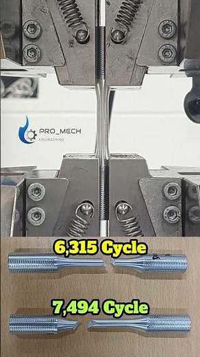 Low Cycle Fatigue Test | Aluminium Alloy | Fully Reversed Condition R = -1 | #fatiguelife #lcf