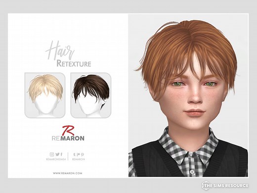remaron's Sims 4 Hair