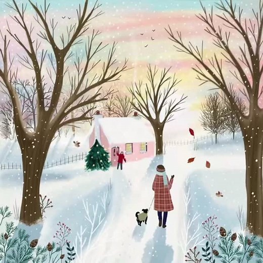 Just in case you haven’t noticed 😂 Christmas is my favourite time of the year, absolutely come into my own drawing Christmas card or puzzle scenes, places I’d like to live in, a cottage in the woods covered in snow ❄️ #womenwhoillustrate #jigsawpuzzles #carddesign #jigsawpuzzle #card #greetingcards #christmascard #festiveseason #snowyscenes #letitsnow #snowyillustration ❄️☃️⛄️🏂🌨️🏔️ | Angela Mary Holland