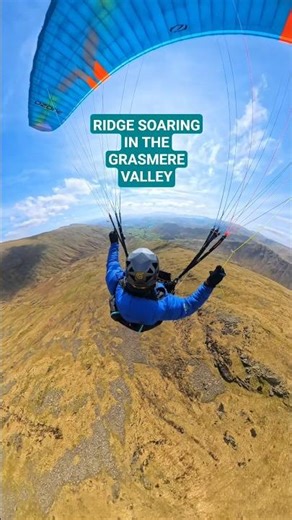 Ridge soaring in the Grasmere valley