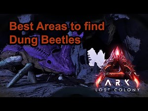 ARK| Lost Colony | Best Areas to find Dung Beetles