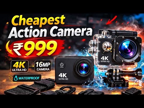 Cheapest Camera starts rs999 Review mini action Camera 4k Sports Ultra HD Dv Camera