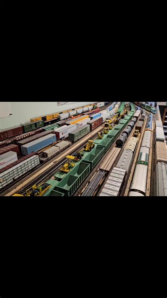 5.8K views · 182 reactions | Still very much in the testing and development stages..but here my own Custom-Trains ribbon rail train . #customtrains #railroad #travel #unionpacific #maintenance #model #hoscale | Custom-Trains | Facebook
