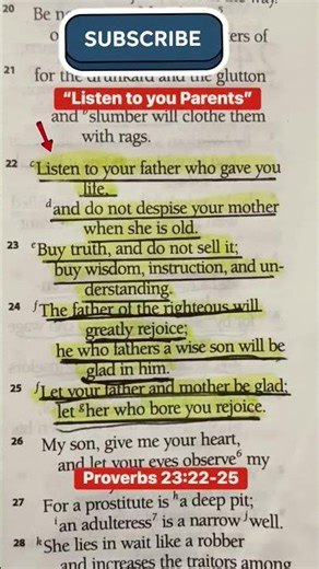 God Said Obey Your Parents — Most People Don’t”