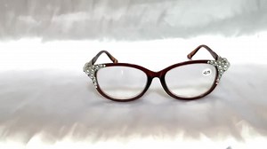 Pearl & Crystal Reading Glasses: Tortoise Shell Frames,  2.75 Strength - Etsy