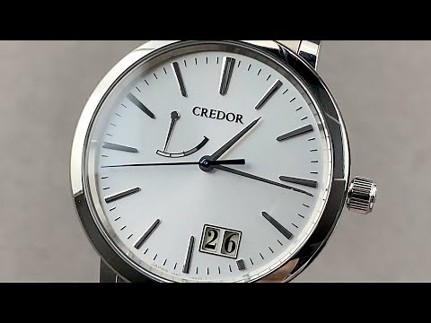 Seiko Credor Spring Drive Big Date GCLP995 Seiko Credor Watch Review