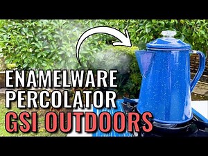GSI Outdoors Enamelware 8-Cup Percolator Review - Brewing, Capacity + More
