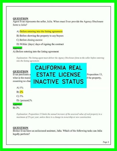 CALIFORNIA REAL ESTATE LICENSE INACTIVE STATUS Complete Guide for 2026 Renewal Rules and 2026Tips