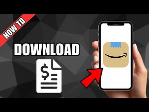 How to Download Order Invoice from Amazon App