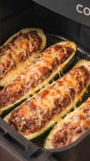 🔥 Stuffed Zucchini with Ground Beef 🥒 Better Than Casserole?