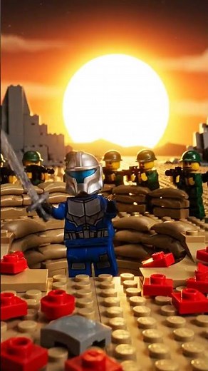 Army Men vs LEGO City Invasion – Cinematic Stop Motion