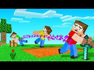 Playing MINECRAFT While ATTACHED To Your FRIENDS (hard mode)