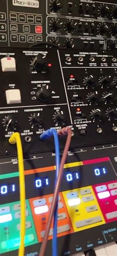 Analog Boops and Beeps from the 2600 Blue Marvin and BQ-10 sequencer