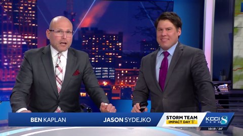 What seemed like a routine assignment became a surprise engagement for KCCI reporter Pepper Purpura