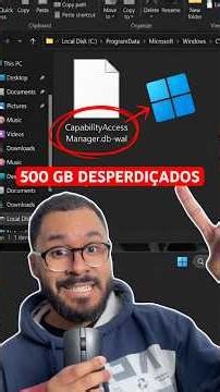 BUG no Windows 11 rouba 500 GB