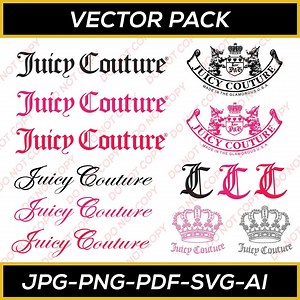 Jc Vector Pack | Gothic Logo & Crown Clipart | Luxury Crest Svg Png Pdf Ai - Etsy