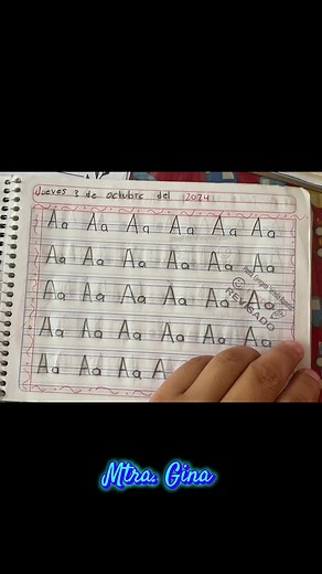 Ejercicios de Caligrafía para Primaria