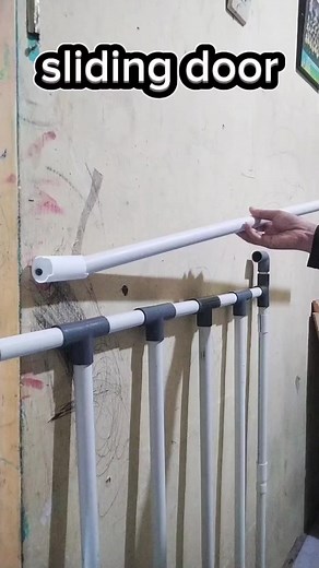 Sliding Door PVC Pipe Tutorial: Creative DIY Sliding Door Idea