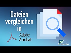 Dateien vergleichen in Adobe Acrobat