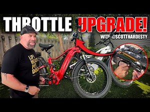 Universal Throttle Kit Install on Wired E-Bikes! @ScottHardesty Puts ElectricAllwheel to the TEST! 🚴