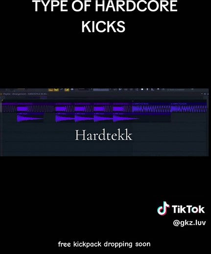 Exploring Hardcore Kick Types in Electronic Music