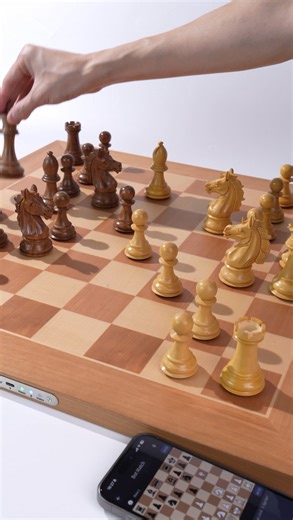 🎁 Chessnut Pro – The Smart Chessboard for the Strategic Mind ♟ Why Chessnut Pro Stands Out ✅ Premium Wooden Board – Elegant craftsmanship with a smooth finish ✅ Real-Time Piece Recognition – Fast, accurate, and seamless gameplay ✅ Seamless Online Play – Sync with Chess.com, Lichess, or play offline ✅ PGN Recording Support – Save, review, and improve every match ✅ Multi-Platform Compatible – iOS, Android, Windows, Mac & Linux ✅ Screen-Free Experience – Pure tactile chess with no distractions 💸 