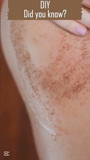 DIY Coffee Scrub for Glowing, Soft Skin – Less than a Minute Tutorial!