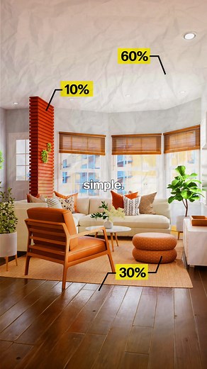 Utilizing the 60 30 10 Rule for Perfect Color Balance in Graphic Design