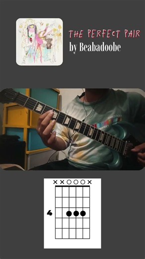 How to play The Perfect Pair by Beabadoobee #shorts