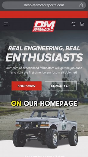 Desolate Motorsports Inc. | Website updates! 📣 We’re always working to improve your buying experience, and part of that is making it easier to find the parts you’re... | Instagram