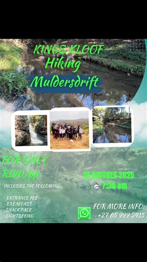 Explore Gauteng's Best Hiking Trails with Jozihikingclub