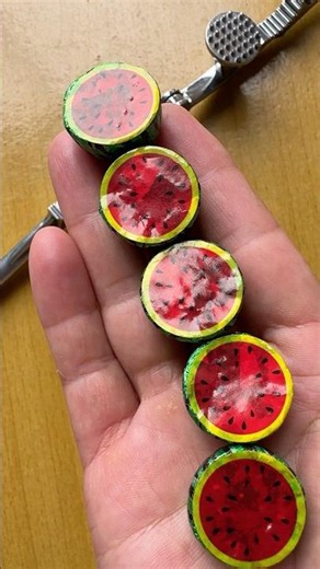 Red chocolate 🍉🍉#pineapple #asmr #satisfying