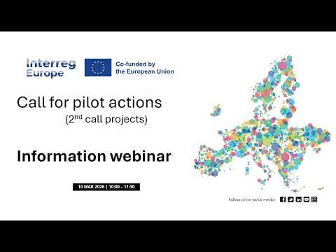 Webinar on pilot actions for second call projects