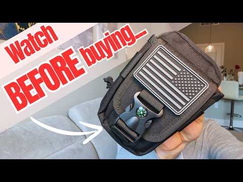 Phone Pouch With Built-In Compass?! 🧭📱WYNEX Tactical Compass Phone Pouch