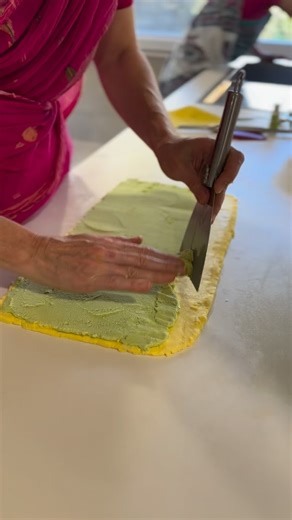 Nitya Seva - Radhe Syama & Gaura Nitai on Instagram: "Brijbasi is making sandesh with endless devotion and skill for her beloved Radhe Syama in the pujari kitchen. Every move carries love. 🌼 ⠀ Nectar from Śrīla Prabhupāda for our dedicated pujaris: ✨ Memory of the Day 🌸 Sri Vrindavan Dham Special 🪔 The pujari’s position ⠀ Pita: In Vrindavan, Prabhupāda commented about the atmosphere and the birds, and when he heard the arati ceremony, he said: “The highest service that a human being can perfo