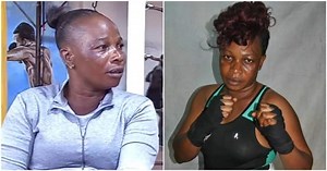 I received GH¢200 after my 1st fight - Oldest GH female boxer reveals in video