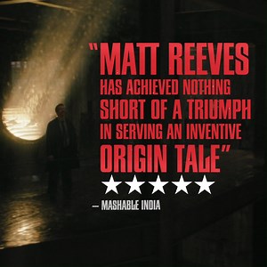 Stunning visuals and an immersive score have been instrumental in bringing this tale to you.. Watch #TheBatman in Cinemas now in English, Hindi, Tamil and Telugu. Book your tickets now: https://www.thebatmanmovie.co.in/ https://bookmy.show/TheBatman https://m.paytm.me/thebatman #WarnerBrosIndia #TheBatman #RobertPattinson #ZoëKravitz #PaulDano | Warner Bros. Pictures