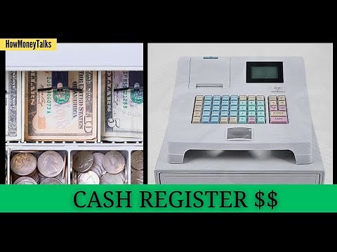 Cash REGISTER machine Sound effect in 4K