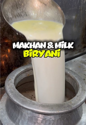 Makhan or Milk Wali Biryani Recipe