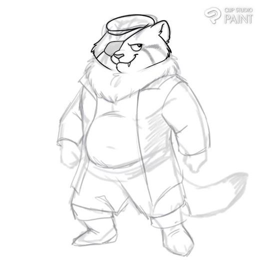 Commission Shorts #fyp #art #animation #furry #timelapse