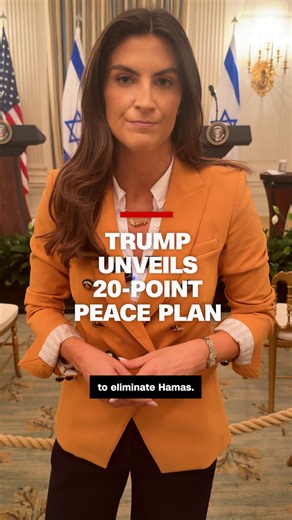 46K views · 472 reactions | CNN's @kaitlancollins provides analysis after President Donald Trump and Israeli Prime Minister Benjamin Netanyahu held a press conference at the White House. President Trump unveiled his 20-point peace plan with a goal towards ending the Israel-Hamas War and furthering peace in the Middle East. https://cnn.it/4pHHigB | CNN | Facebook