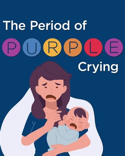 Sometimes babies cry for no reason. The stage in a baby’s life when crying increases is known as the Period of PURPLE Crying. Using PURPLE can help parents remember a few facts. Learn more: https://san.fo/40ZaBi8 | Sanford Health