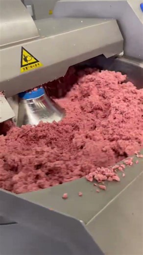 Industrial Vacuum Bowl Cutter | High-Efficiency Meat Emulsifying Machine #foodmachinery
