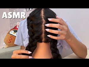 ASMR SCRATCHING YOUR ITCHY BRAIDS